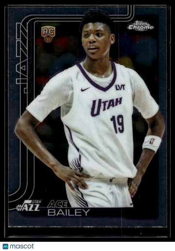 2025-26 Topps Chrome Ace Bailey #255 RC