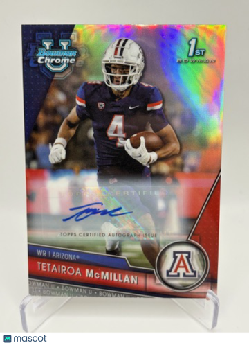 2023 Topps Bowman Chrome Tetairoa McMillan #68 Refractor /499