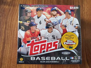 2014 Topps Chrome Update Mega Box 