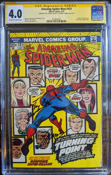Amazing Spider-Man #121 CGC 4.0 Signature Series