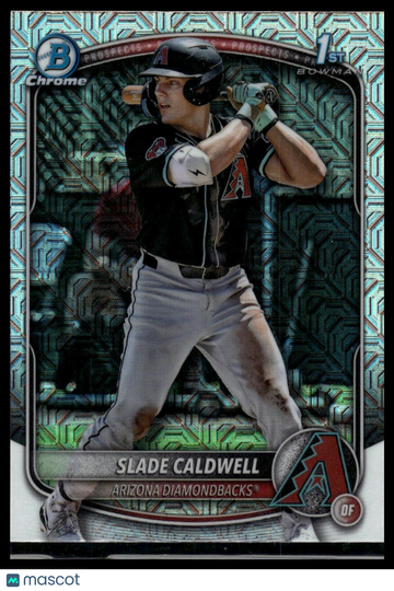 2025 Bowman Slade Caldwell #BCP-21 Chrome Prospects Mojo Refractor
