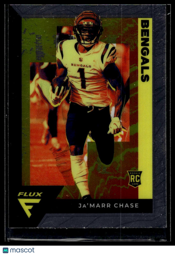 2021 Panini Chronicles Ja'Marr Chase #FX-12 Flux Rookies