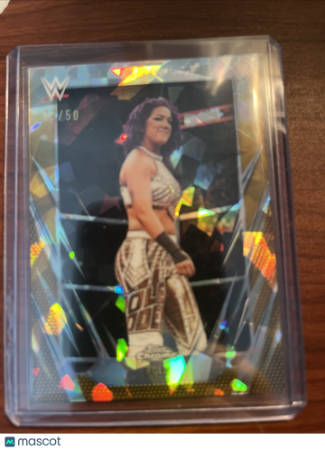 2026 Topps Chrome WWE Bayley #19 Gold Parallel/Variety