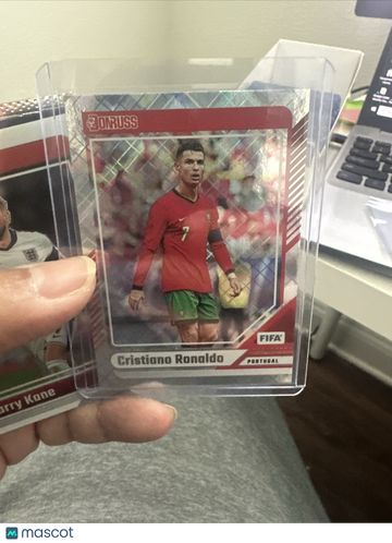 2021 Donruss Soccer Cristiano Ronaldo #115 Diamond Laser