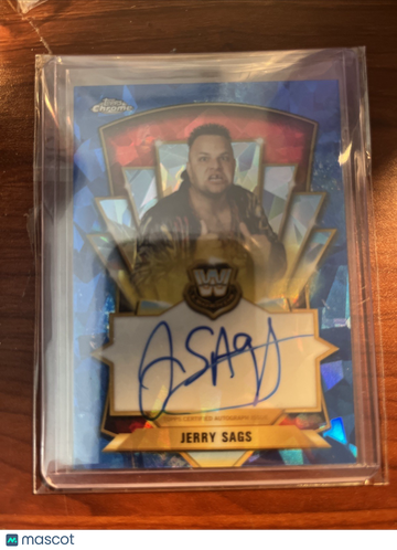 2026 Topps Chrome WWE JERRY SAGS #LCA-JS Chrome Sapphire Edition Parallel/Variety Topps