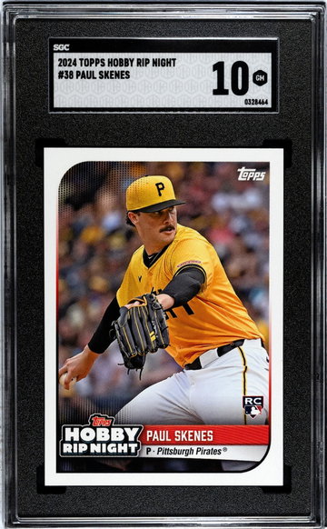 2024 Topps Hobby Rip Night #38 Paul Skenes SGC 10