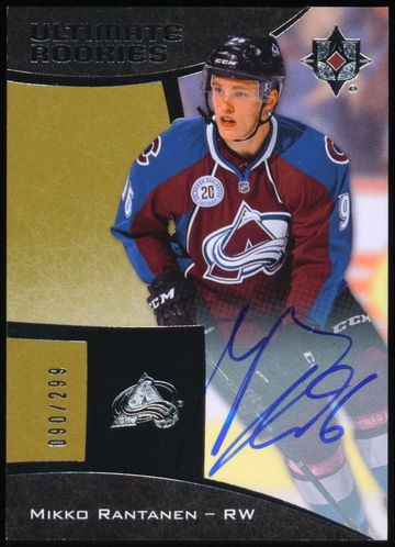 2015-16 Ultimate Collection #107 Mikko Rantanen Auto Rookie /299