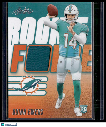 2025 Panini Absolute Football Rookie Force Quinn Ewers #RF-QES RC Memorabilia