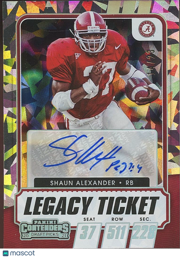 2021 Shaun Alexander Panini Authentic