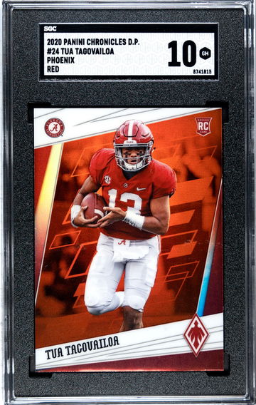 2020 Panini Chronicles DP #24 Tua Tagovailoa Phoenix Red SGC 10