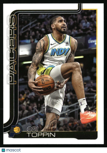 2025-26 Topps Obi Toppin #51 Indiana Pacers