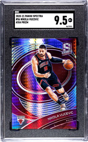 2020-21 Panini Spectra Asia Prizm Nikola Vucevic #56 SGC 9.5