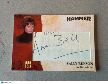 2023 UNSTOPPABLE CARDS HAMMER CUT AUTO ANN BELL