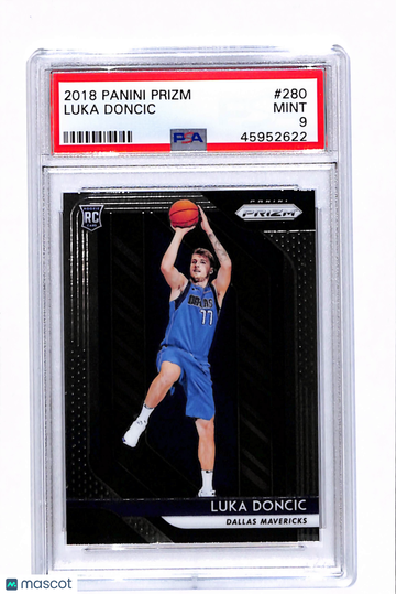 2018 Panini Prizm Luka Doncic #280 PSA 9