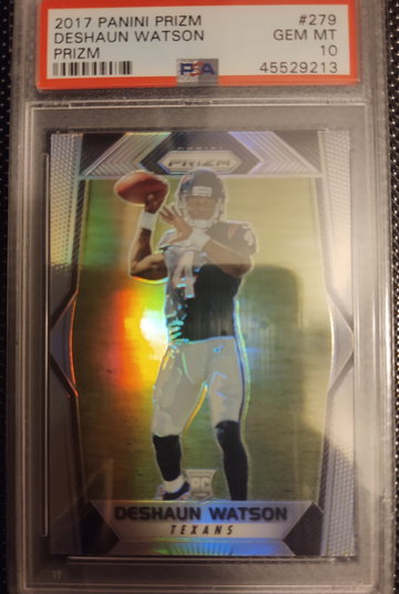 2017 Prizm Silver Deshaun Watson