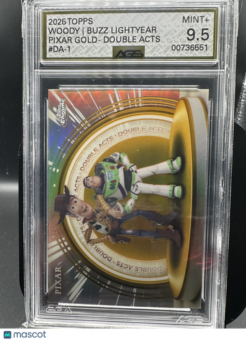 2025 Topps Chrome Disney 100 Pixar Double Acts Insert #DA-1