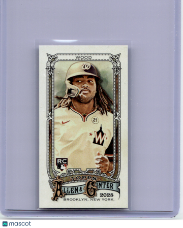 James Wood 2025 Topps Allen & Ginter Rip Card SP RC #351