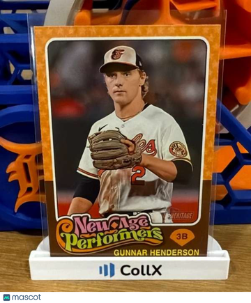 2024 Topps Heritage - New Age Performers Gunnar Henderson #NAP-24