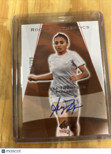 2025 Upper Deck Alyssa Thompson #299 Limited Edition Short Print Parallel/Variety Rookie Chase Exclusive Insert
