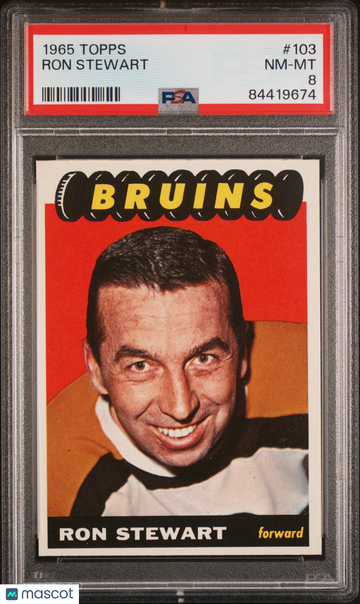 1965 Topps Ron Stewart #103 PSA 8