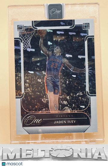 2023-24 Panini One and One Jaden Ivey #40 FOTL White SN