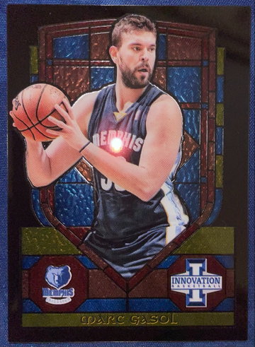 2013-14 Panini Innovation Stained Glass GOLD Marc Gasol