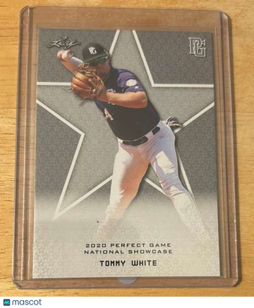 2020 Leaf Perfect Game National Showcase Baseball Tommy White #BA-TW1