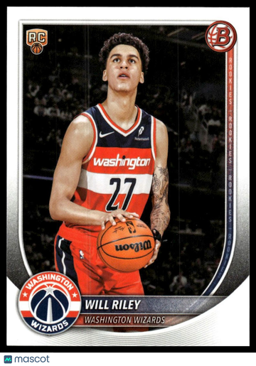 2025-26 Bowman Will Riley #21 RC