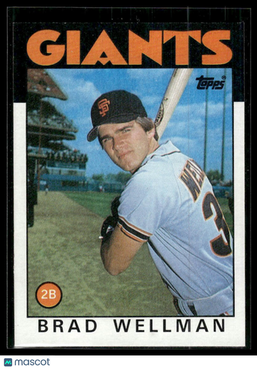 1986 Topps Brad Wellman #41