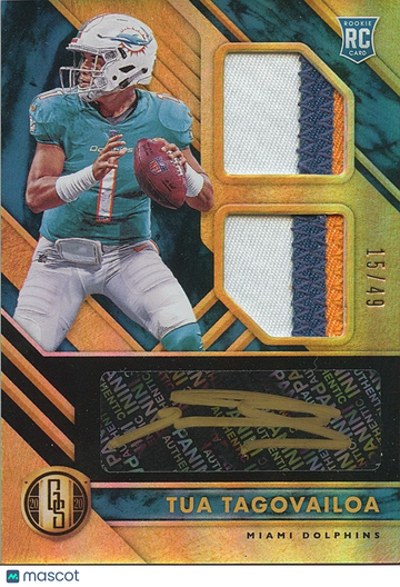2020 Tua Tagovailoa Rookie Panini Authentic
