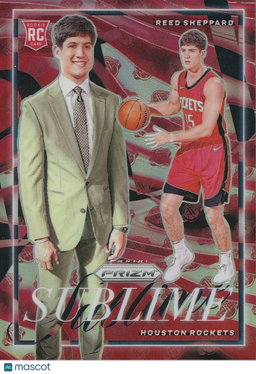 2024-25 Panini Prizm Reed Sheppard Prizm Rookie Panini Authentic