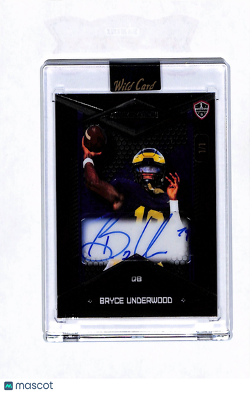 2024 Wild Card Alumination Bryce Underwood #ABC-BU Black