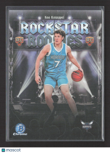 2025 Bowman Chrome Rockstar Rookies Kon Knueppel #RR-4 Refractor RC