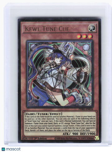 Phantom Revenge Kewl Tune Cue (CR) Foil Collector's Rare 1st Edition #PHRE-EN034