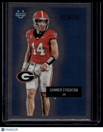 2025 Bowman University Chrome Gunner Stockton #55AV-4 1955 Bowman Football