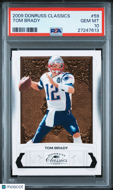 2009 Donruss Classics Tom Brady #59 PSA 10