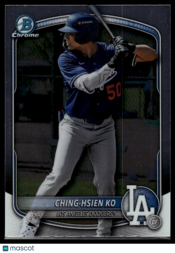 2025 Bowman Draft Ching-Hsien Ko #BDC-165 Chrome