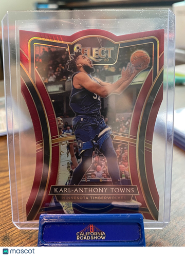 2019 Panini Select Karl-Anthony Towns #161 Die-Cut