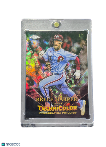 2022 Topps Chrome Technicolor Bryce Harper #TT-24 /1