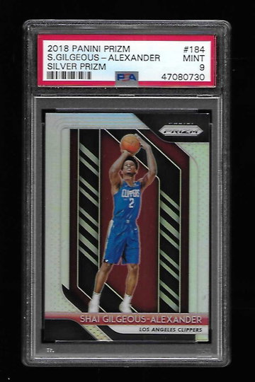 2018 PRIZM SHAI GILGEOUS ALEXANDER SILVER