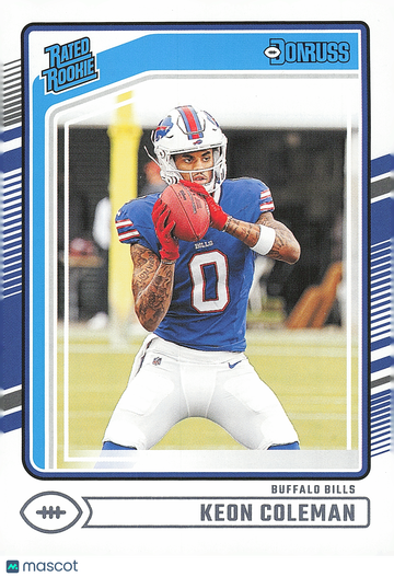 2024 Panini Donruss Football Keon Coleman #358