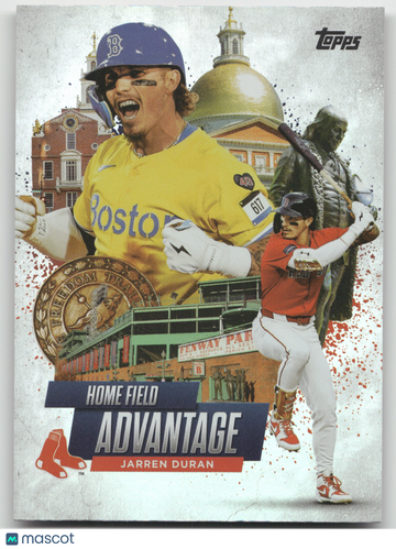 2025 Topps Home Field Advantage Jarren Duran #HA-24
