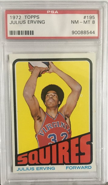 1972 Topps Julius Erving