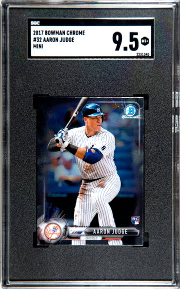 2017 Bowman Chrome Aaron Judge #32 mini