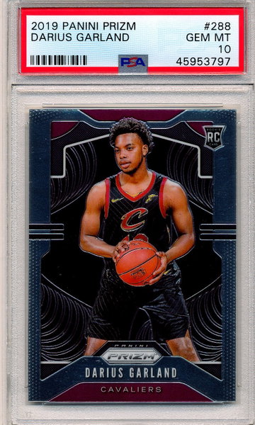 Darius Garland 2019-20 Panini Prizm #288 PSA 10 Gem Mint Rookie Card RC Cavaliers