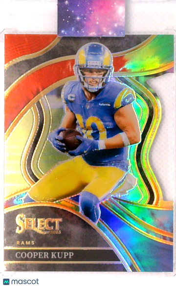 2024 Panini Select Football Tie-Dye Prizm #ZB4 Cooper Kupp 21/25 Rams Football Card