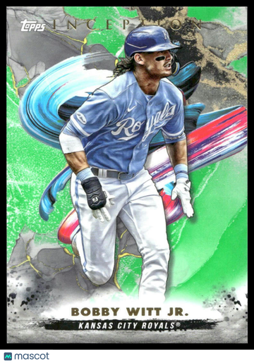 2023 Topps Inception Bobby Witt Jr. #7 Green