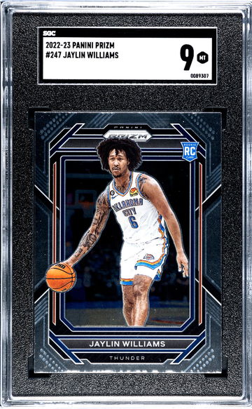 2022-23 Panini Prizm #247 Jaylin Williams SGC 9