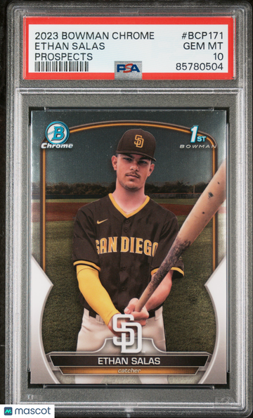 2023 Bowman Chrome Prospects Ethan Salas #BCP171 PSA 10