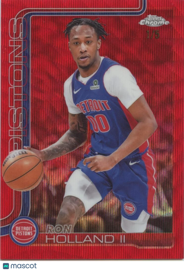 2025-26 Topps Chrome Ron Holland II Parallel/Variety Topps